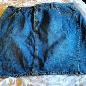 Tommy Hilfiger Plus Jean Skirt